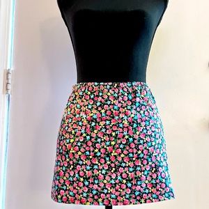 Intimately Free People Floral Mini Skirt